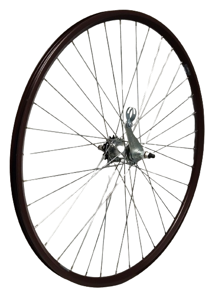 Kgs achterwiel 28 inch (622) alu velg bruin ventura histop remnaaf