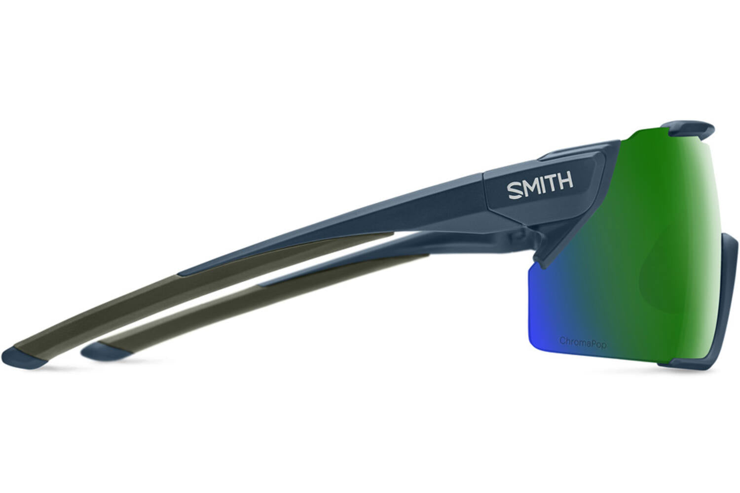 Smith - attack mag mtb bril matte olive green chr grn mir