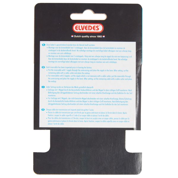 Lien Elvedes à l'intérieur d'un N-nip en acier inoxydable de 2250 mm. 6472RVS-SHIM-49-SL