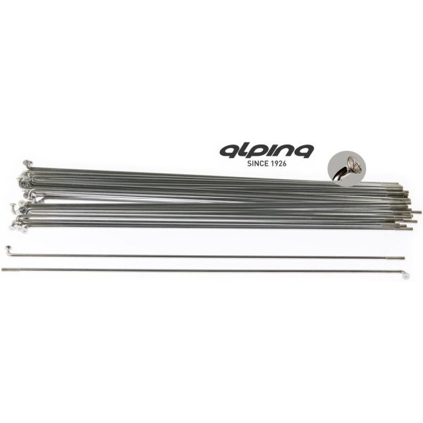 Alpina spaken 276-13 raggi ø2.00 mm fg 2,3 - zink (144 stuks)