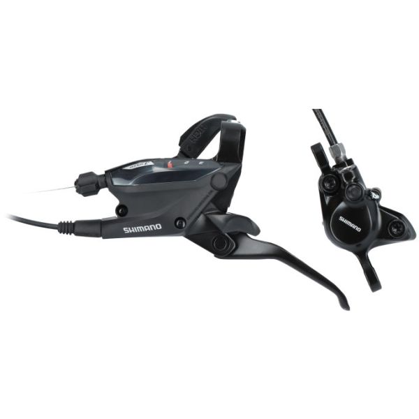 Hydraulische remset 3 versnellingen Shimano ST-EF505 MT200 - zwart
