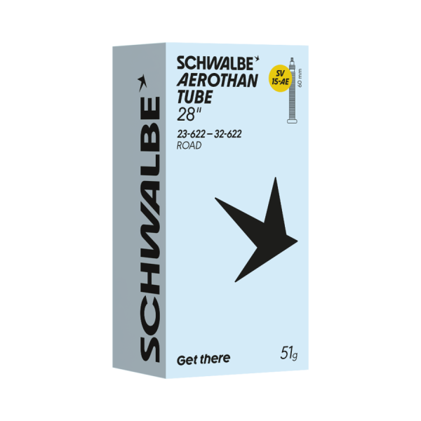 Schwalbe binnenband aerothan sv15ae 28 23 32-622 fv 60mm