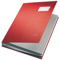 Leitz vloeiboek a4 rood