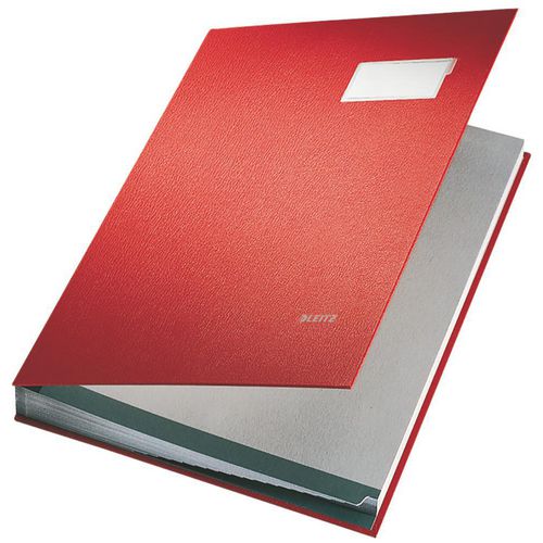 Leitz vloeiboek a4 rood