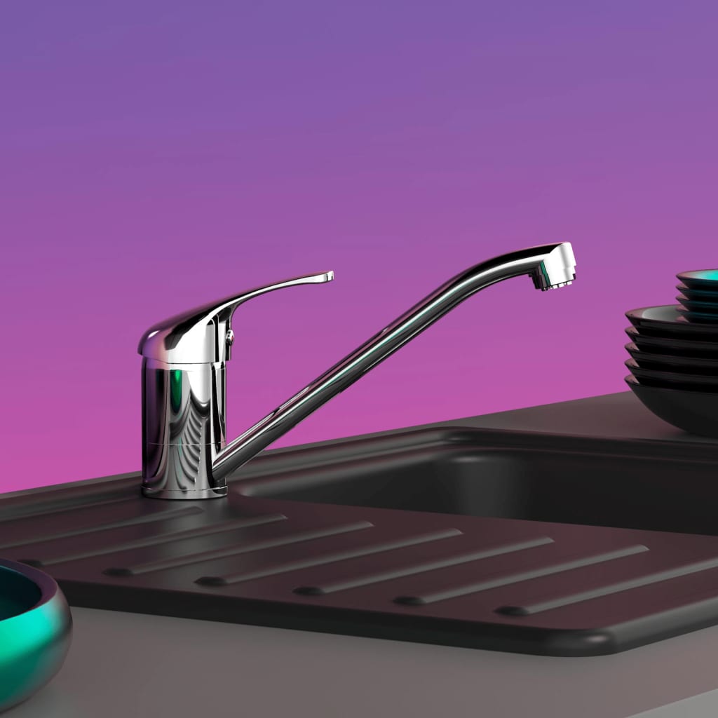 Eisl keukenmengkraan grande vita classic lagedruk chroomkleurig