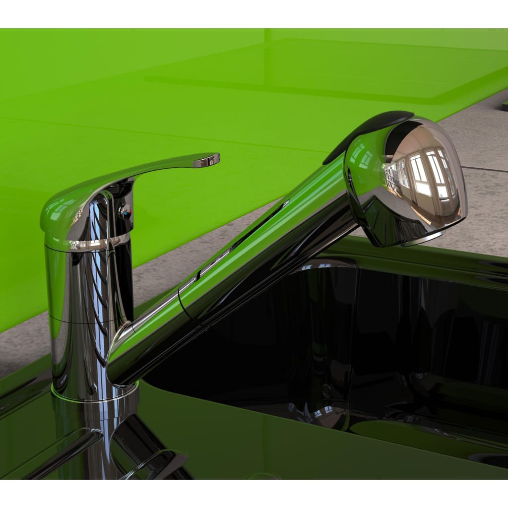 Eisl keukenmengkraan met uittrekbare sproeikop grande vita chroomkleur