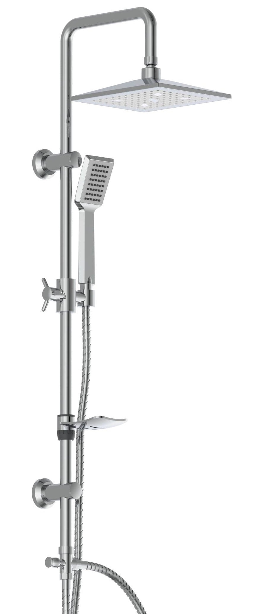Eisl easy cool hoofddouche set | chroom - dx12007 dx12007