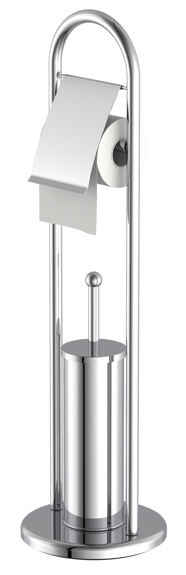 Eisl toilet set | vrijstaand | chroom - ba0001 ba0001