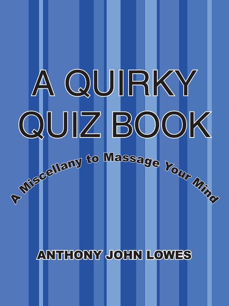 A quirky quiz book