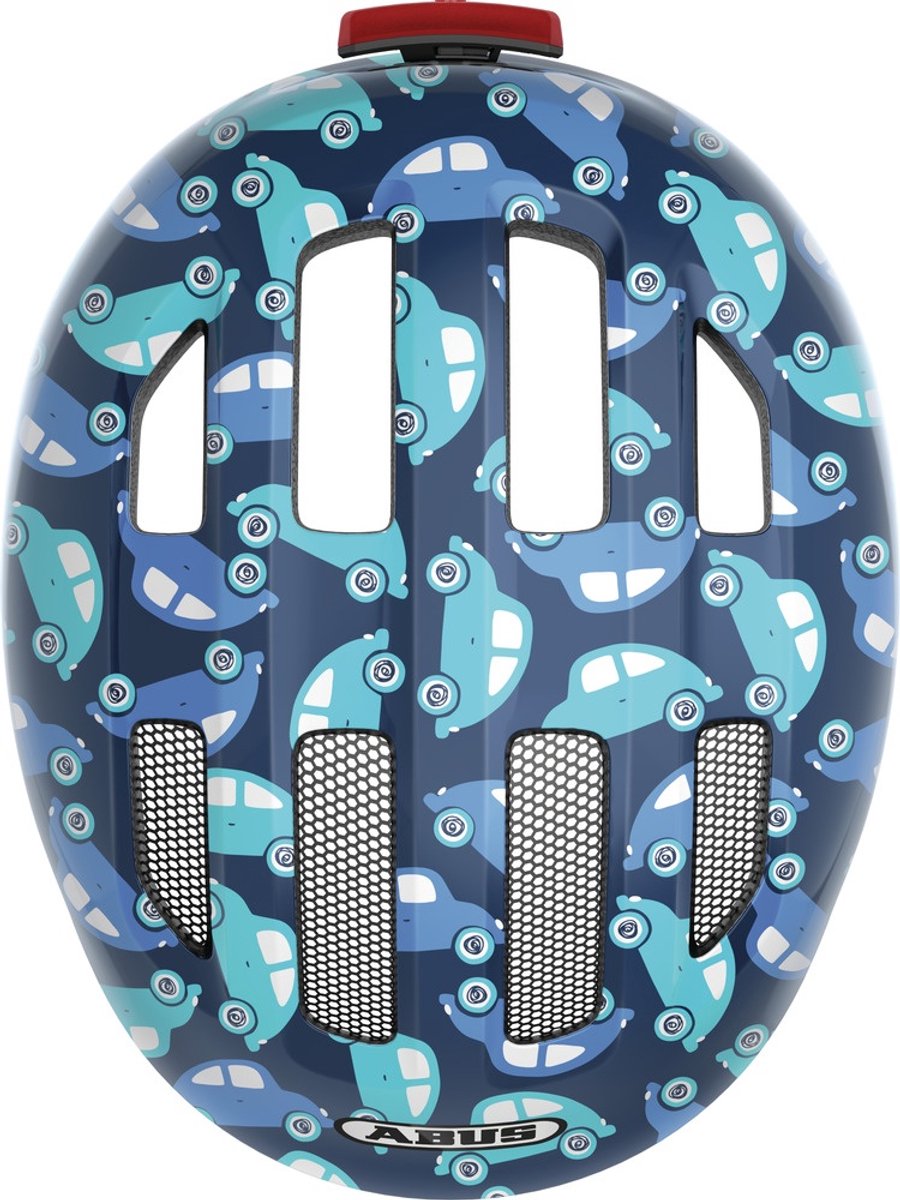 Abus Helm Smiley 3.0 LED blue car M 50-55cm