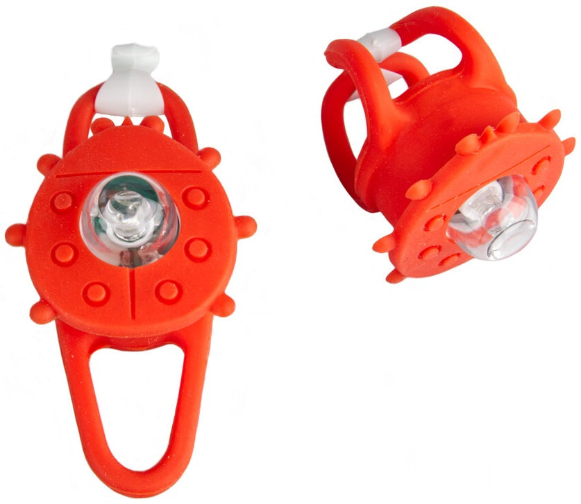Pexkids verlichtingsset led vlinder met siliconen band - rood