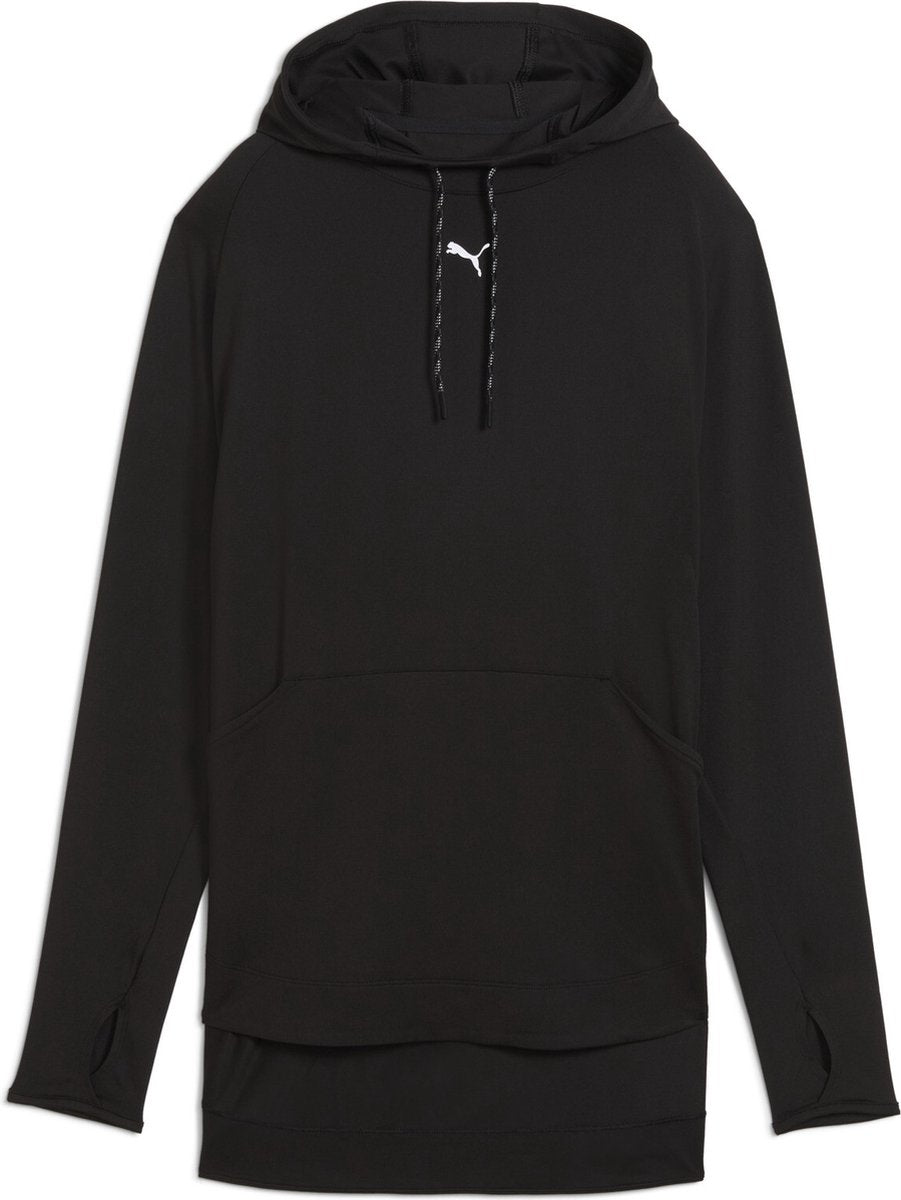 Puma modest hoodie dames sporttrui - black
