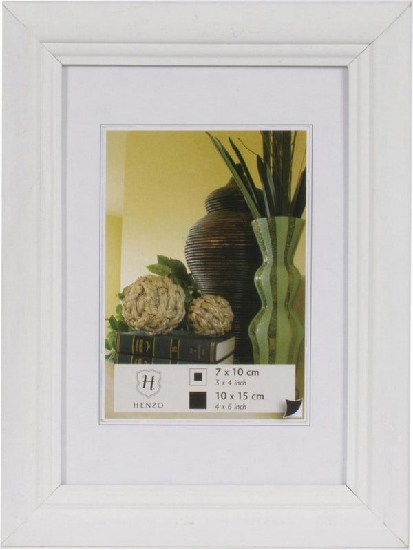 Henzo fotolijst - - artos - fotomaat 10x15 cm - wit