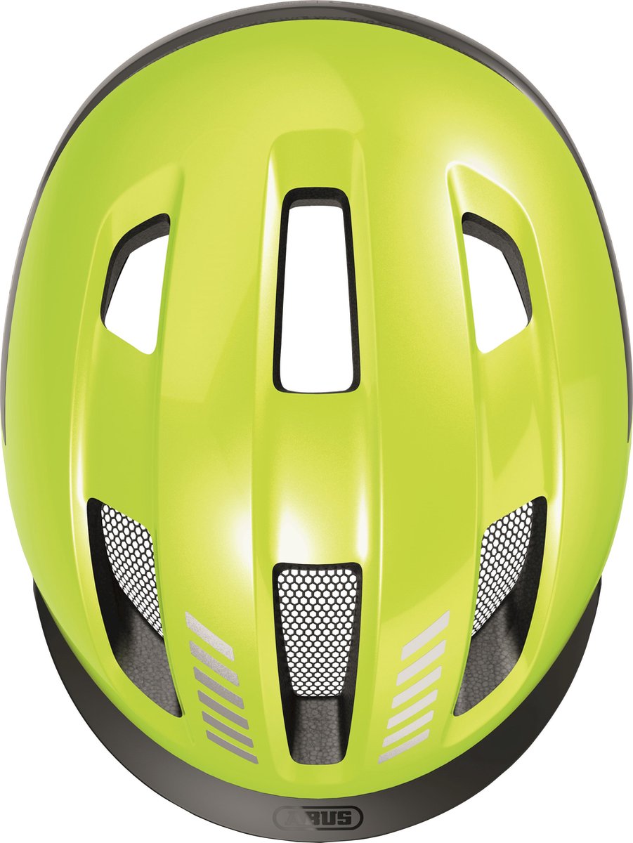 Abus helm purl-y ace signaalgeel m 54-58cm