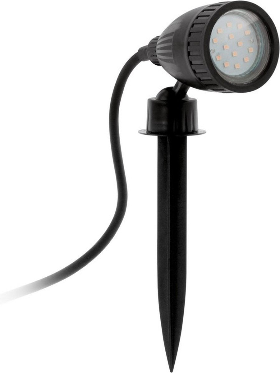 Eglo nema 1 tuinspot buiten - gu10 - 18,5 cm - zwart