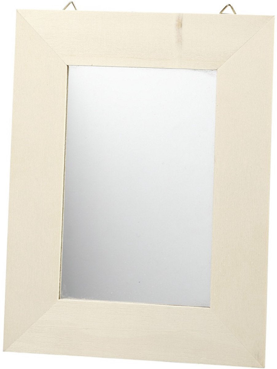 Creativ company spiegel met houten frame