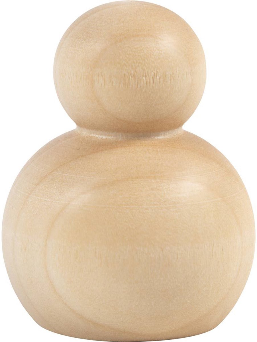 Creativ company houten vormen rond 5cm - 5st.