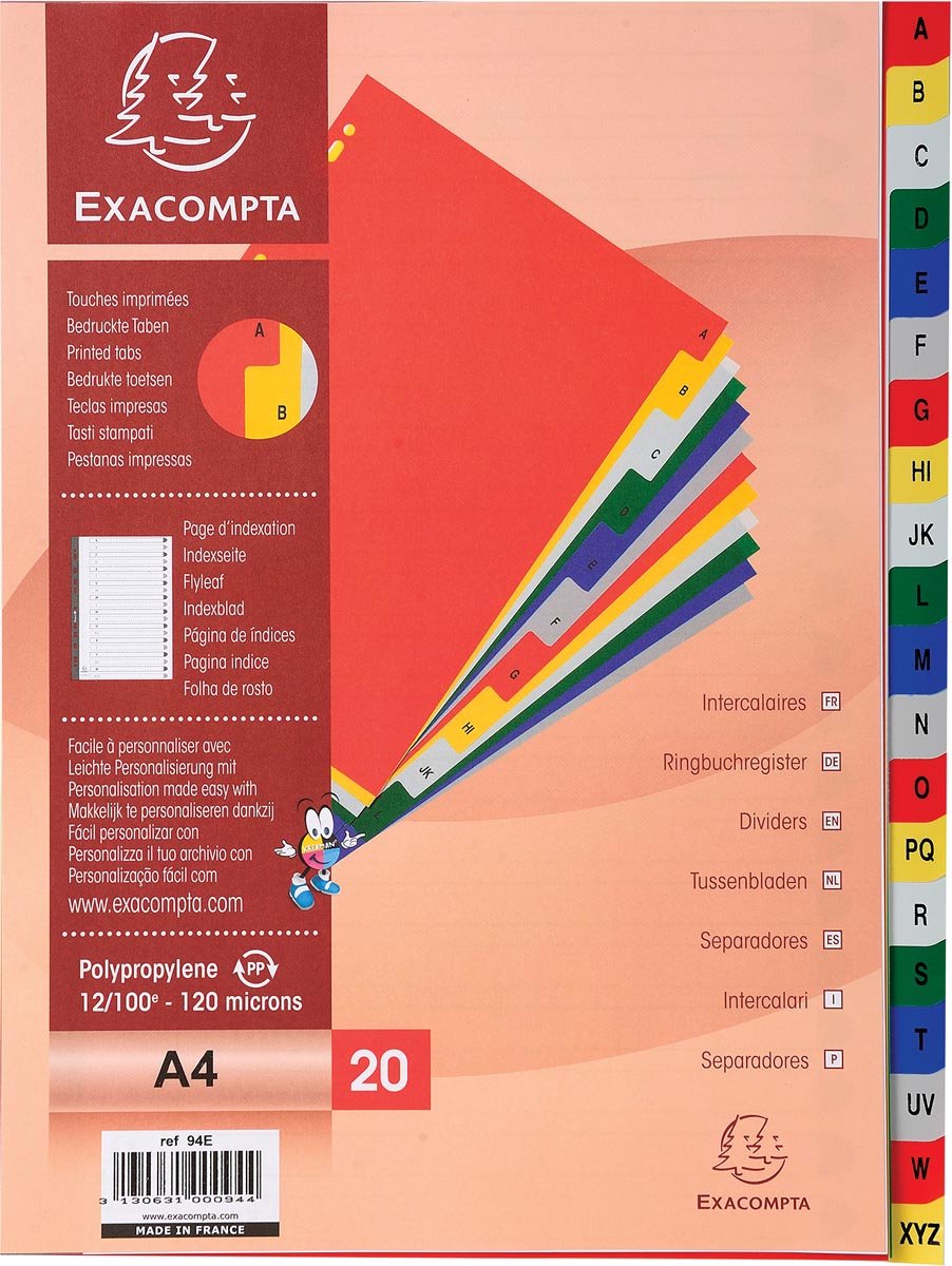 Exacompta gallery enveloppen formaat 110 x 220 mm venster rechts stripsluiting doos van 500 stuks