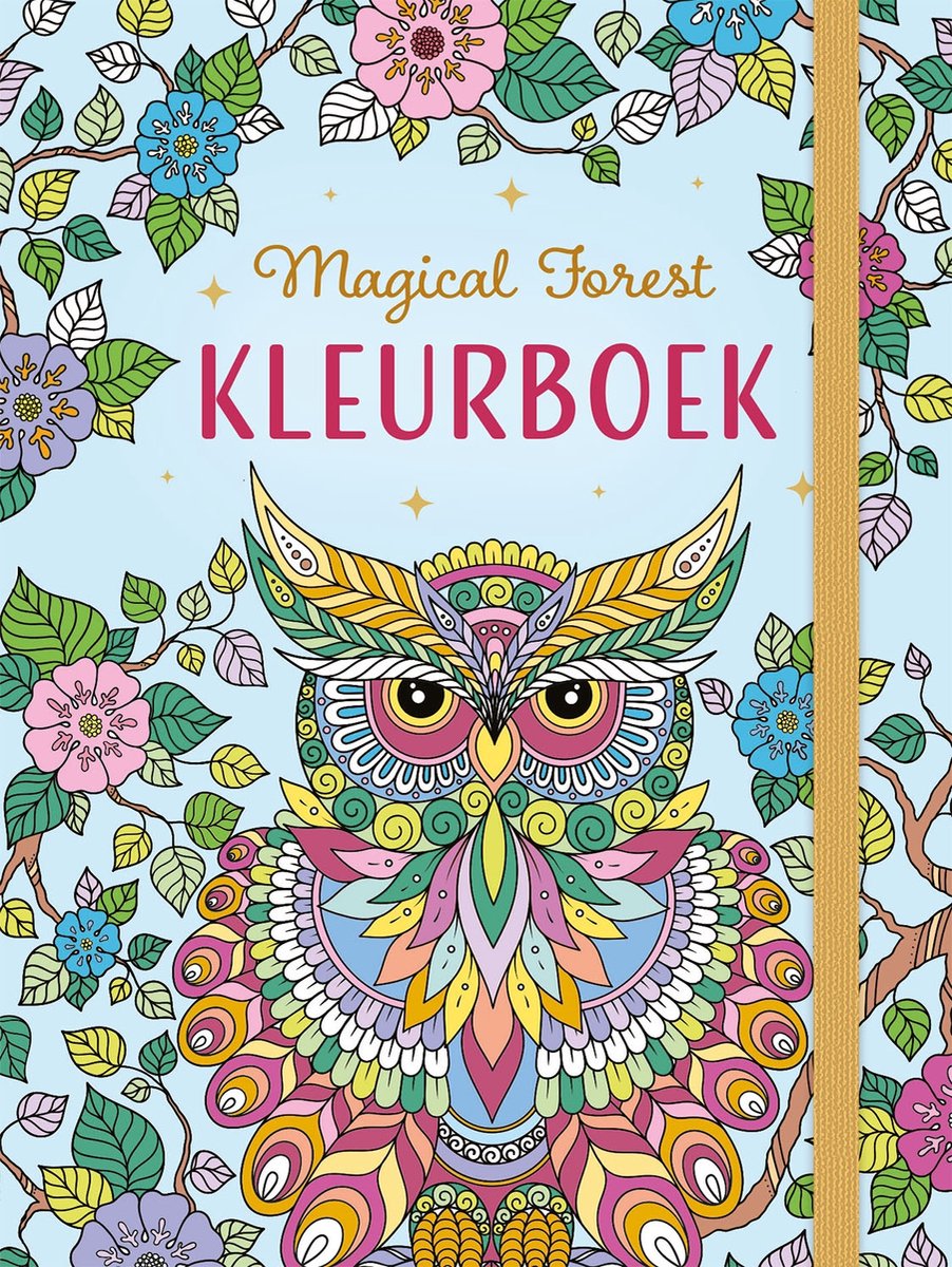 Deltas magical forest kleurboek