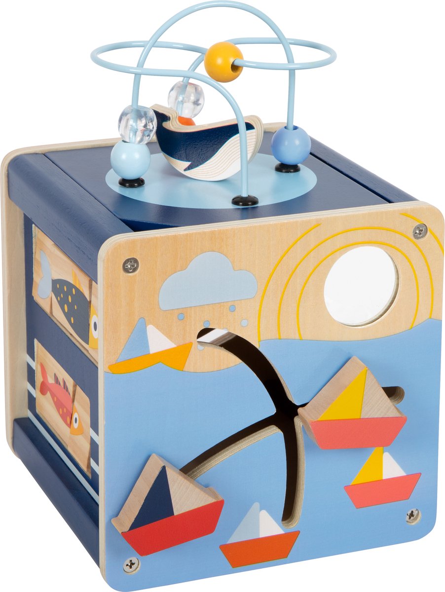 Small foot - Wooden ocean activity cube