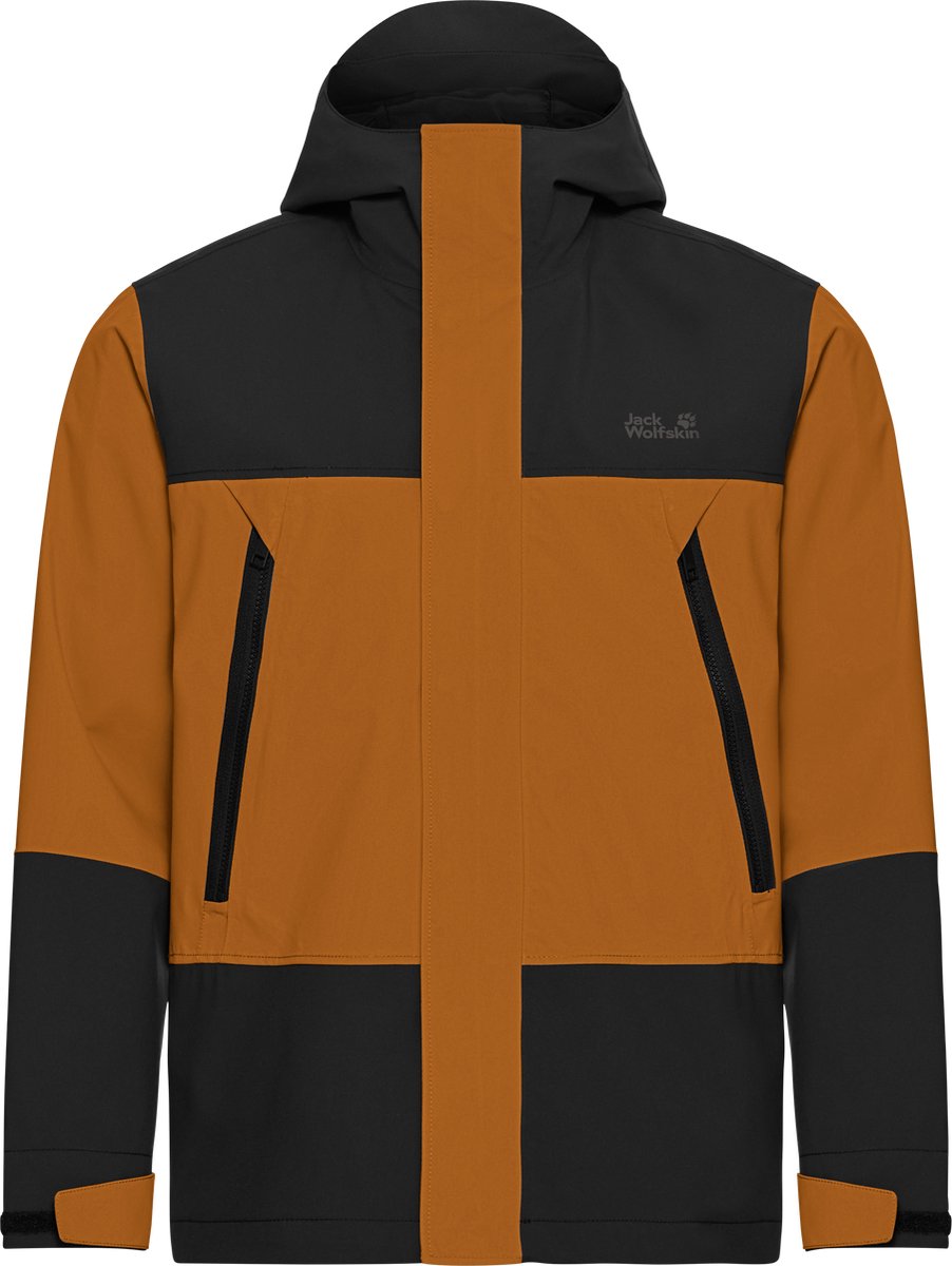 Jack wolfskin onera 2l jkt m heren outdoorjas-autumn leaves