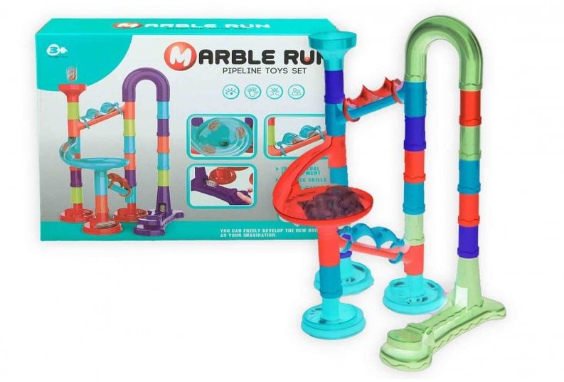 Jonotoys knikkerbaan knikkerbaan 45 delig