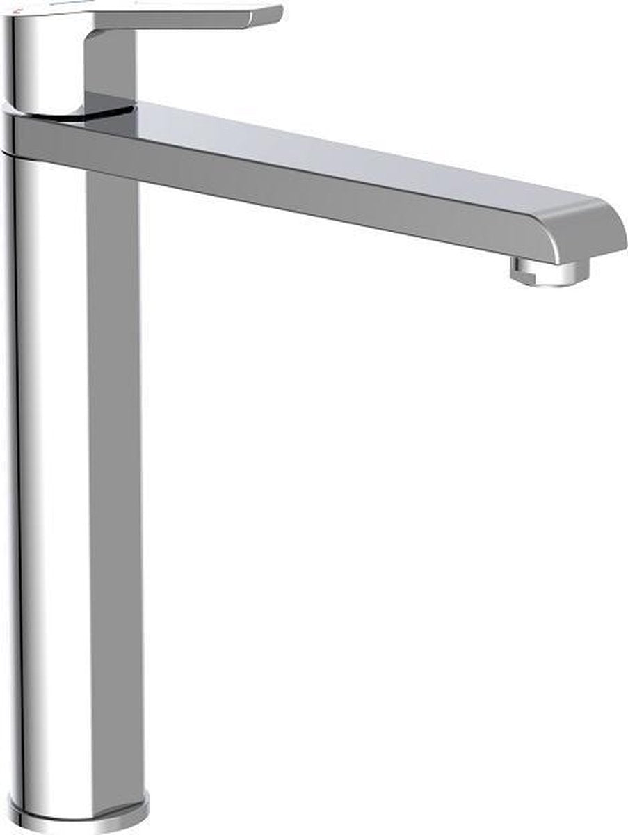 Schütte vita design keukenkraan - mengkraan - hoge, draaibare uitloop - chroom