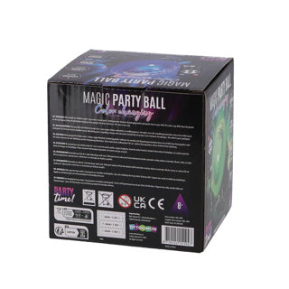 Feesttijd! party time magische partybal met disco-effect en afstandsbediening