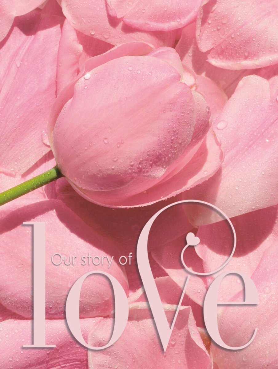 Gastenboek bruiloft love luxe hardcover voor 250 gasten