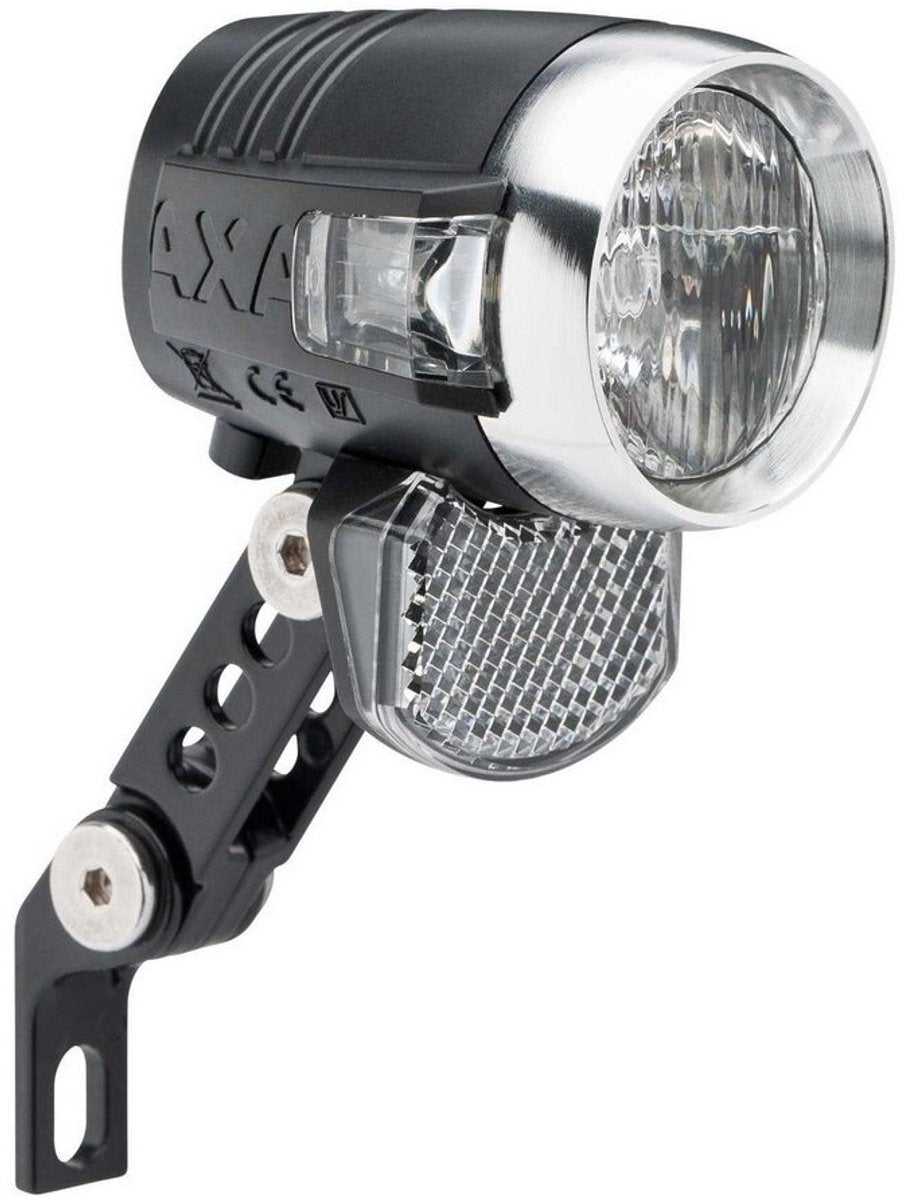 Phare AXA Blueline 50 lux E-bike dynamo noir
