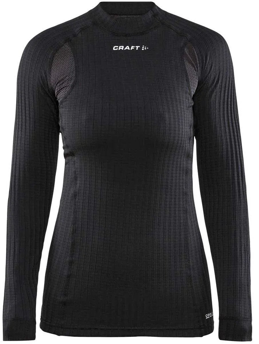 Craft active extreme x cn ls w dames thermoshirt - zwart