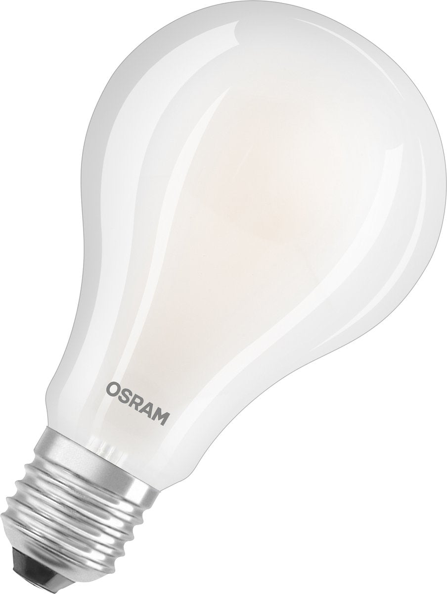 Osram led lamp | nan: e27 | cool white | 4- k | 24 w | vervanger voor 2- w incandescent bulb | mat | led star classic a