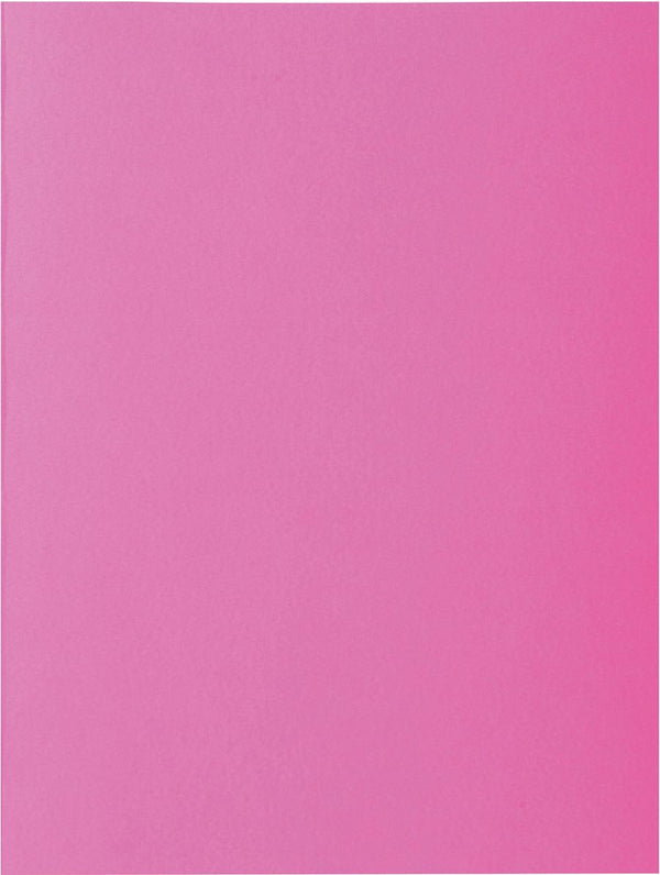 Exacompta rock''s 80 - pak van 100 inlegmappen 22x31cm voor a4 - roze - 800020e