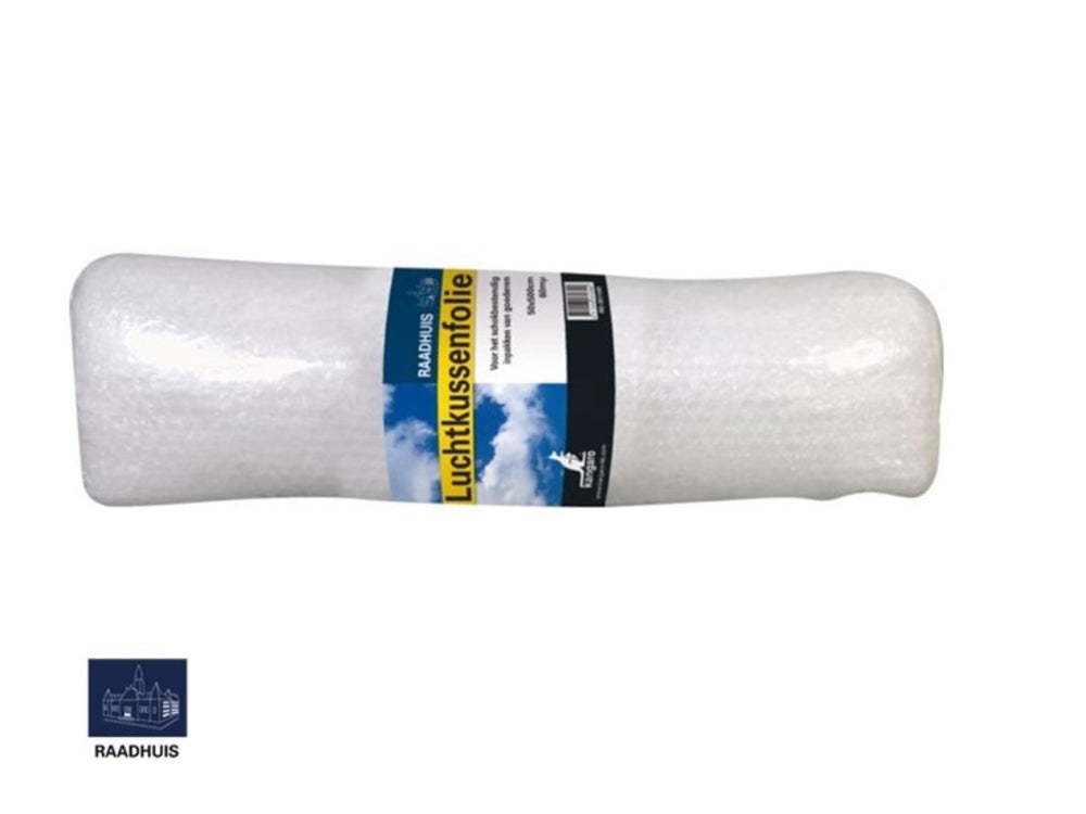 Kangaro raadhuis luchtkussenfolie - 50cm x 5m - noppenfolie - op rol - rd-351149