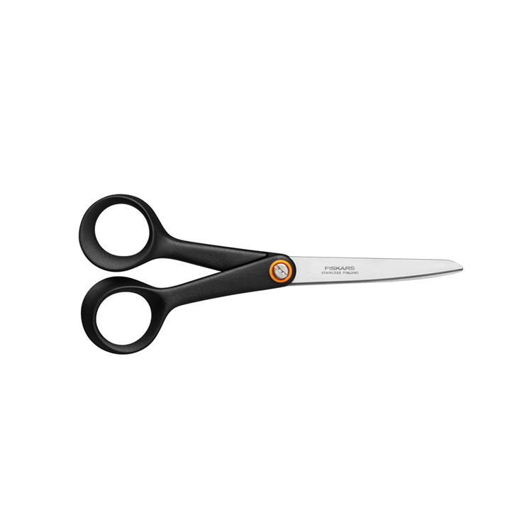Fiskars 1067002 - uni schaar ff 17cm, zwart | 5 stuks