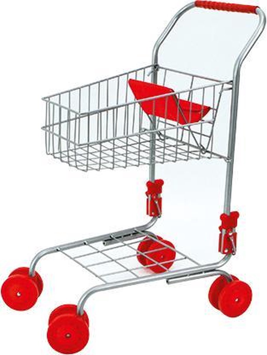 Otto simon winkelwagen rood metaal