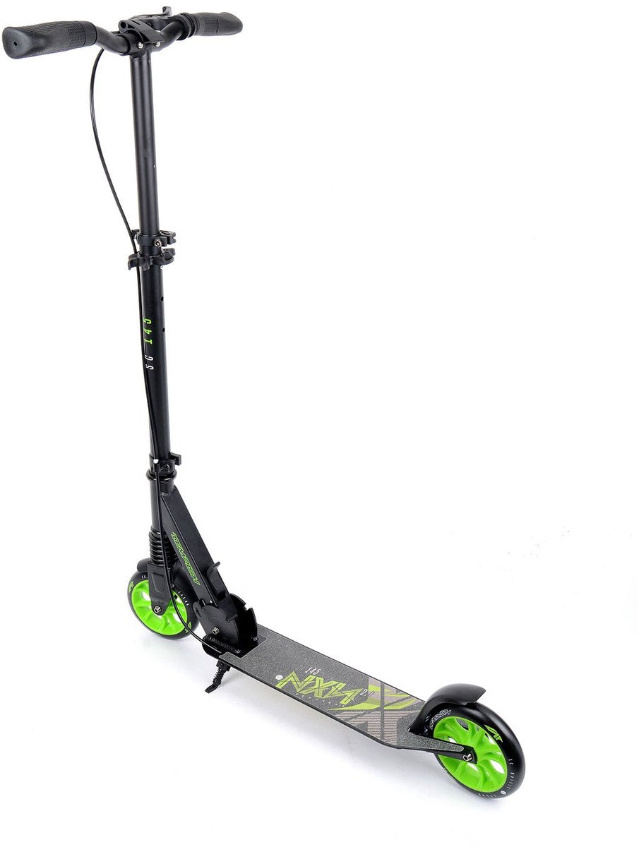 Tempish nixin 145 ii kinder - step voor kinderen - 145 mm grote wielen - lichtgewicht aluminium - step - groen