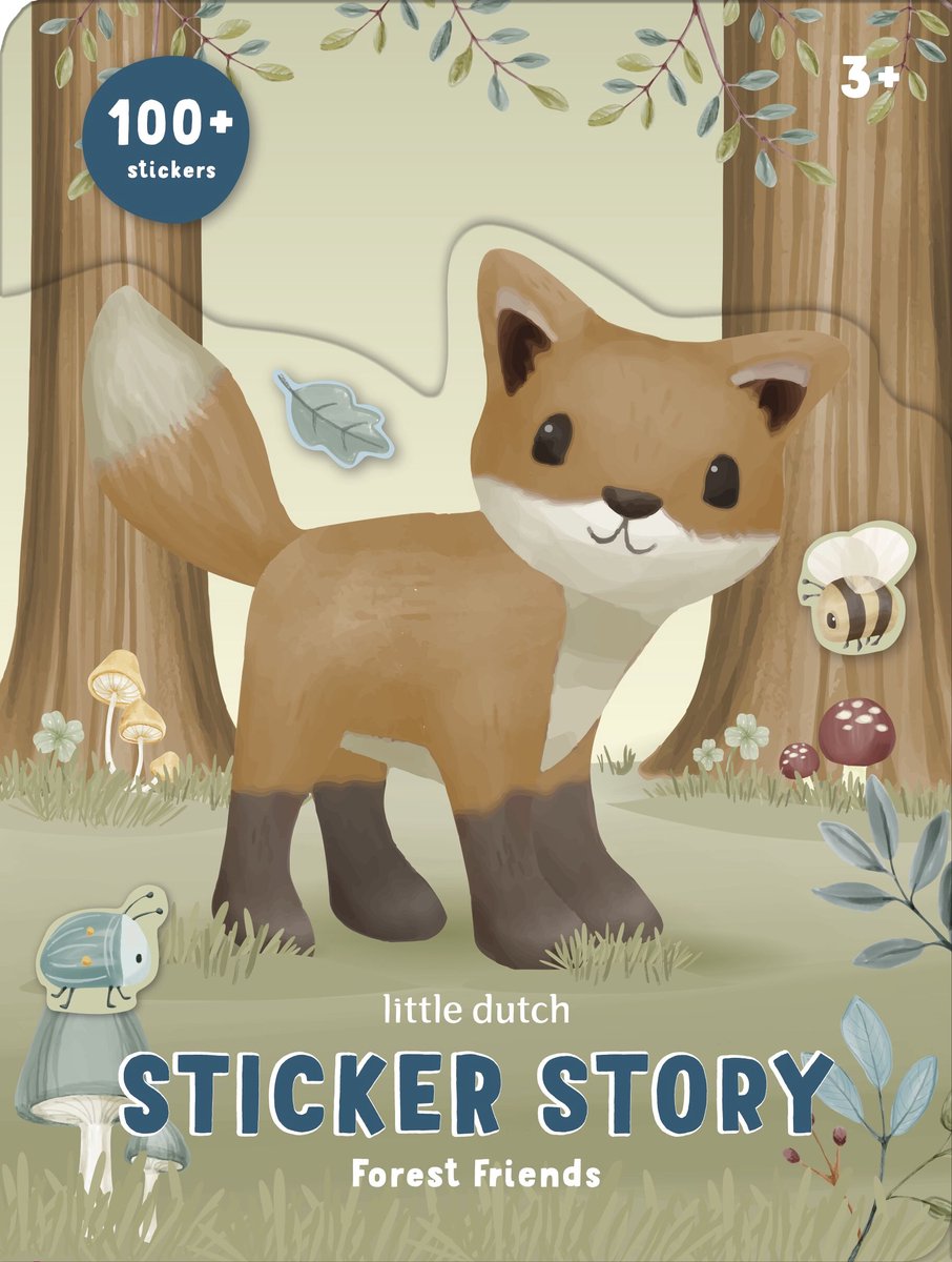 Little Dutch stickerset bosvriendjes