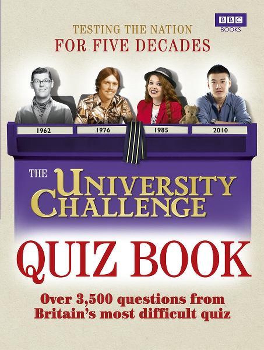 Ty the universi challenge quiz book