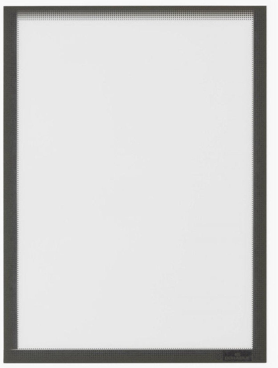 Durable 400757 documenthouder antraciet (b x h x d) 236 x 323 x 0.27 mm din a4 staand, din a4 liggend