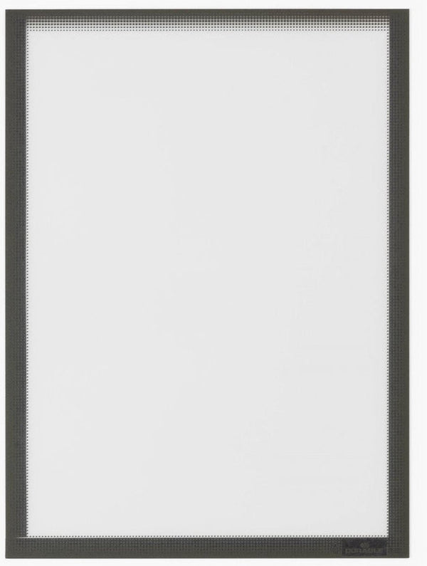 Durable 400757 documenthouder antraciet (b x h x d) 236 x 323 x 0.27 mm din a4 staand, din a4 liggend