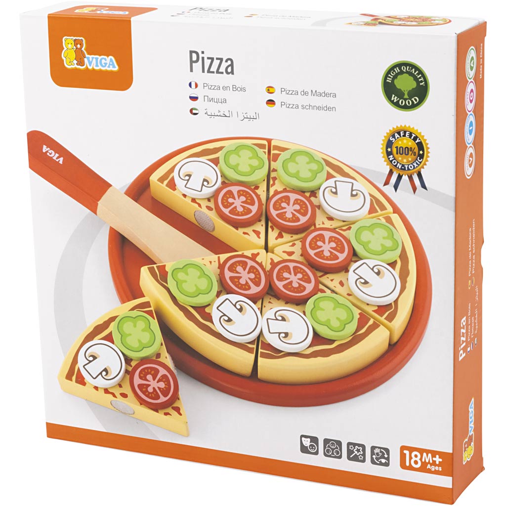 Vigatoys https: www.cchobby.nl viga-houten-speelpizza-afm-23x3-5-cm-1-stuk