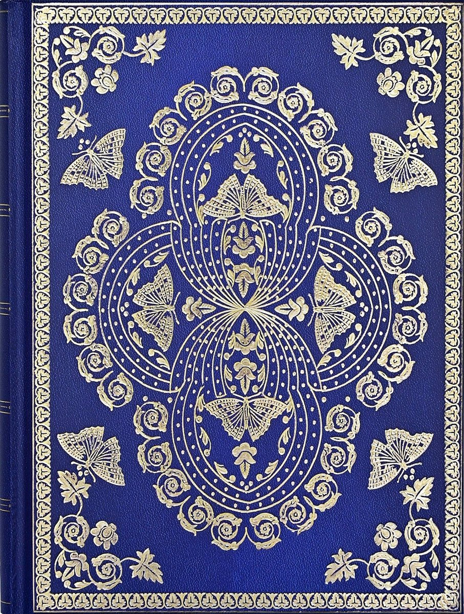 Peter pauper bookbound notitieboek gilded butterflies