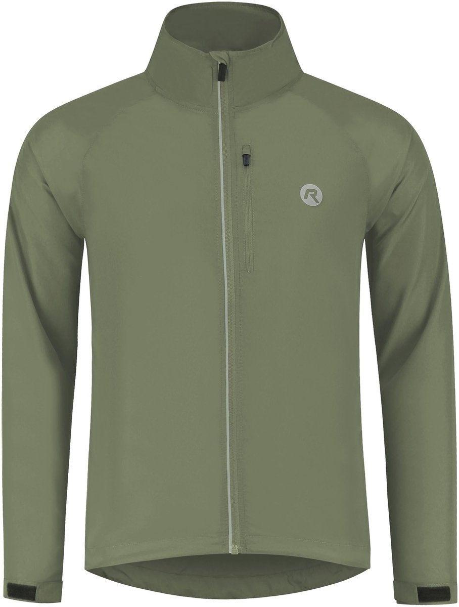 Rogelli core heren hardloopjack - winddicht - reflecterend - groen