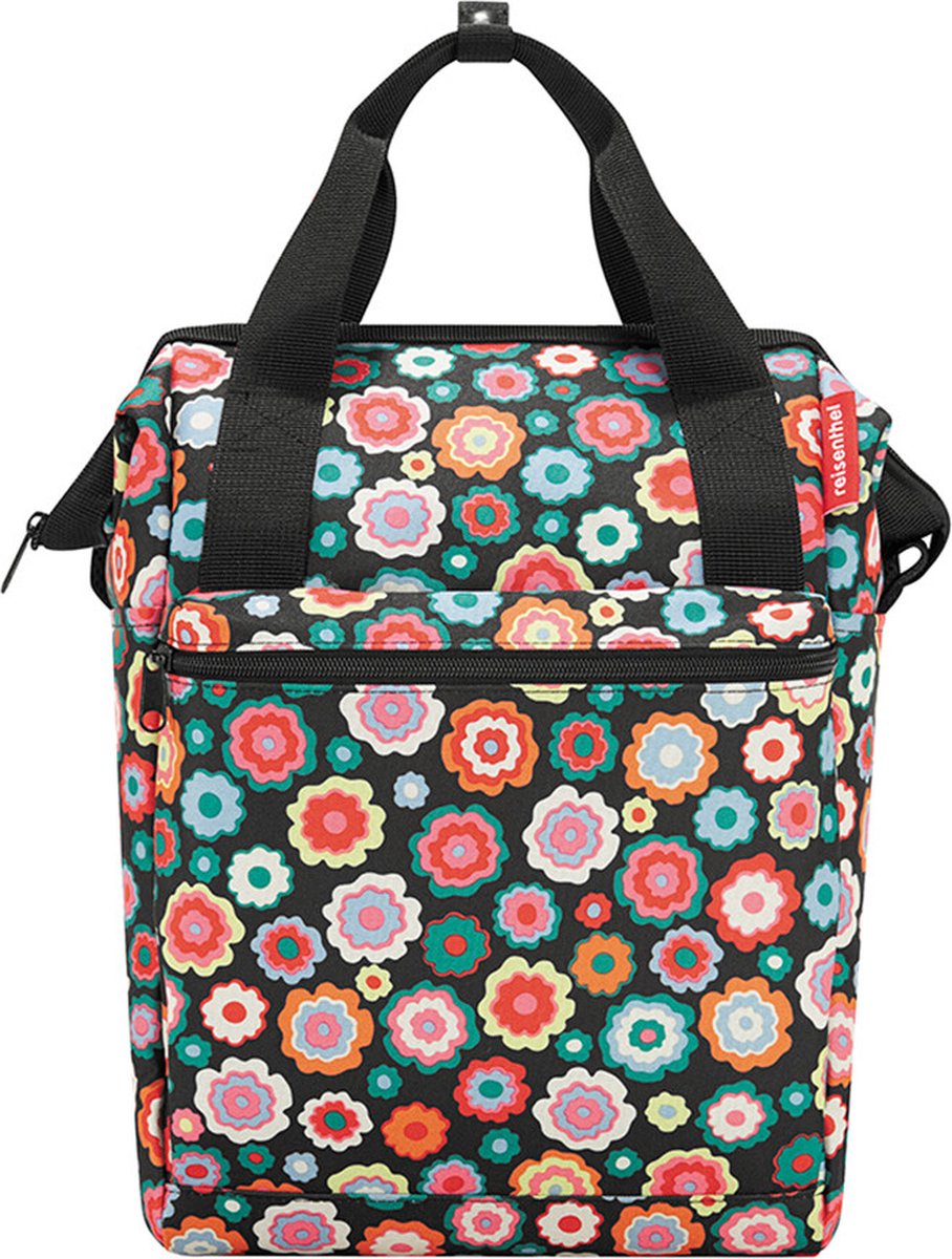 Klickfix fietstas roomy gt 12l happy flowers