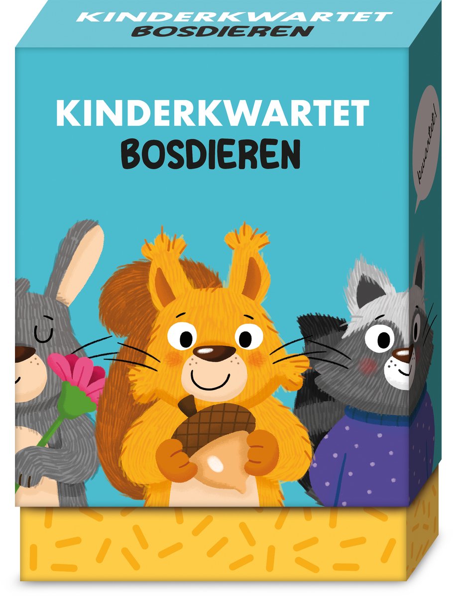 Imagebooks spel - kwartetspel - bosdieren