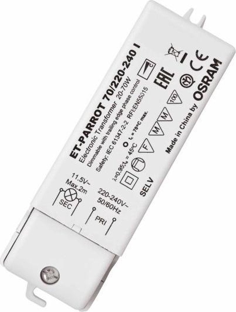 Osram parrot transformator laagspanningsverlichtingssysteem - 4008321111593 - e3ayc