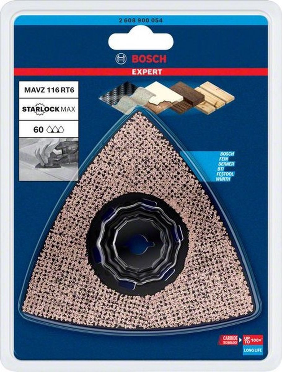 Bosch expert schuurplaat mavz 116 rt6 starlock max schuurplaat vo...