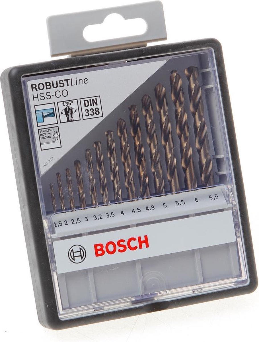 Bosch robustline hss-co set 1.5-6.5mm ( 13 )