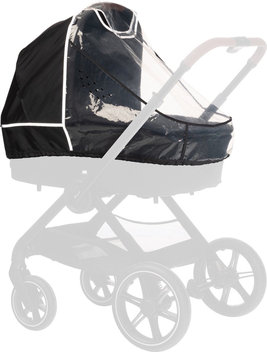 Hauck carrycot raincover regenhoes voor reiswieg - transparant